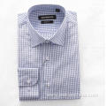 Long Sleeve Striped Men White Casual Shirts